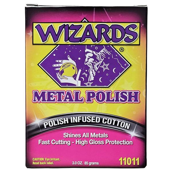 Wizards 3 fl oz Metal Polish Infused Cotton - 11011 | Blain's Farm & Fleet