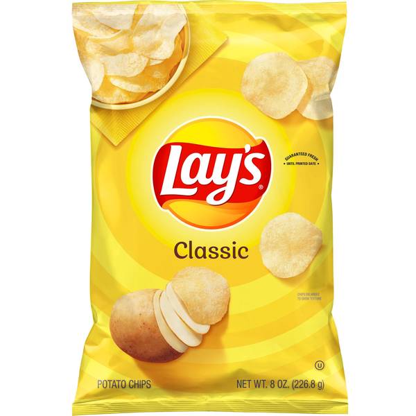 Lay's 8 oz Classic Chips - 19914 | Blain's Farm & Fleet