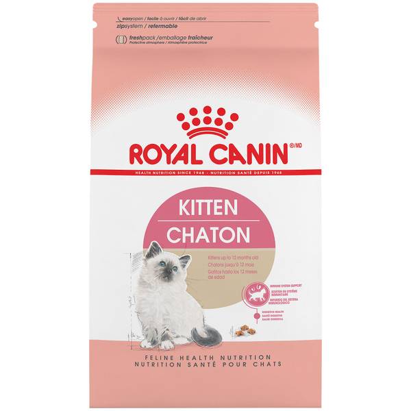 Royal Canin 15lb Feline Health Nutrition Kitten Dry Cat Food, - RCN54255