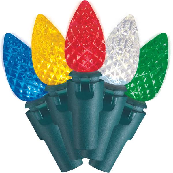 UPC 883624479519 product image for Sylvania 100 Light LED Multi-Colored C6 Strawberry Light Set | upcitemdb.com