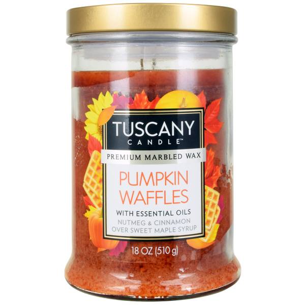 Tuscany Candle 18 oz Pumpkin Waffles Candle 69732 Blain's Farm & Fleet