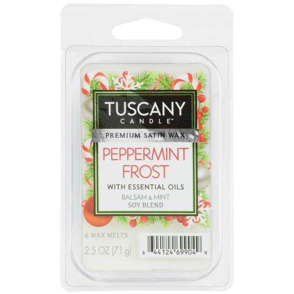 Tuscany Candle 2.5 oz Peppermint Frost Wax Melts 69904 Blain's Farm