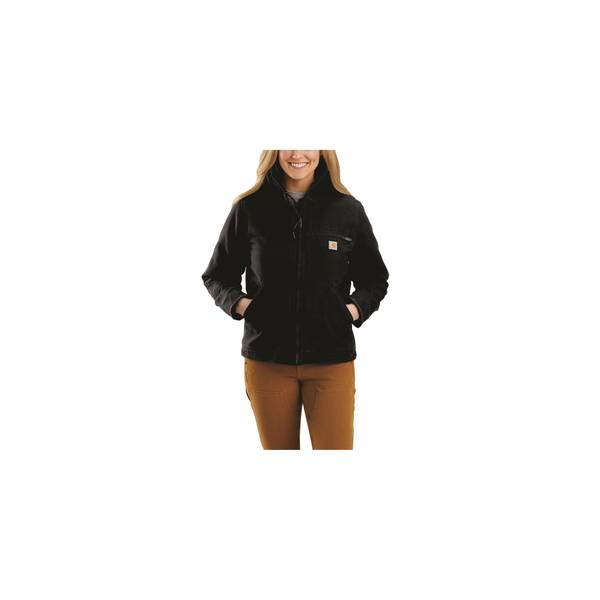 Carhartt womens Relaxed Fit Fleece Coat Work Utility Outerwear