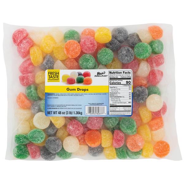 Blain's Farm & Fleet 48 oz Gum Drops 706724 Blain's Farm & Fleet
