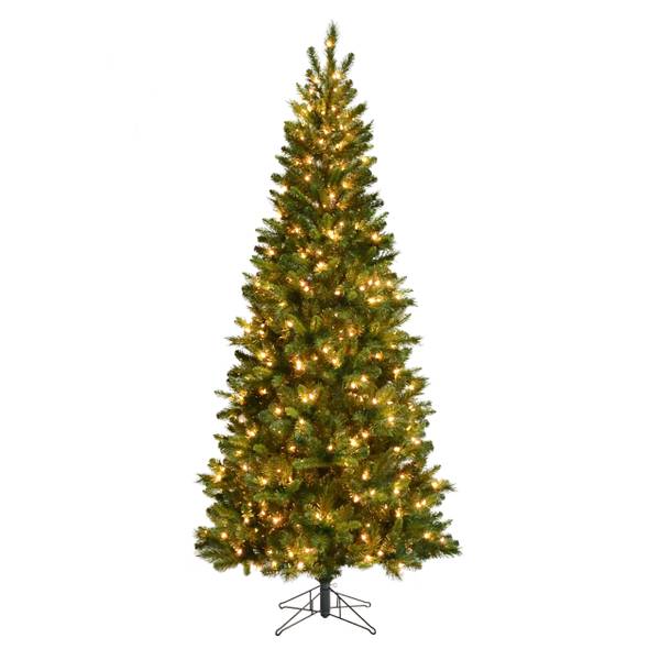 Holiday Bright Lights 7.5' LED Color Changing Mixed Pine Tree ...