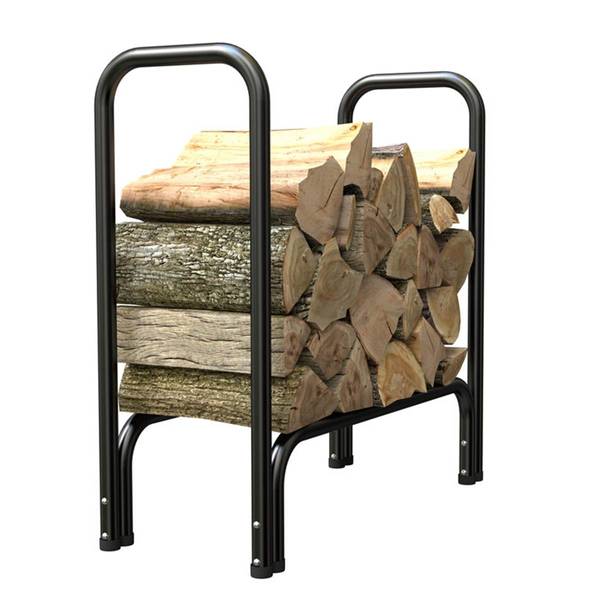 4 foot firewood online rack