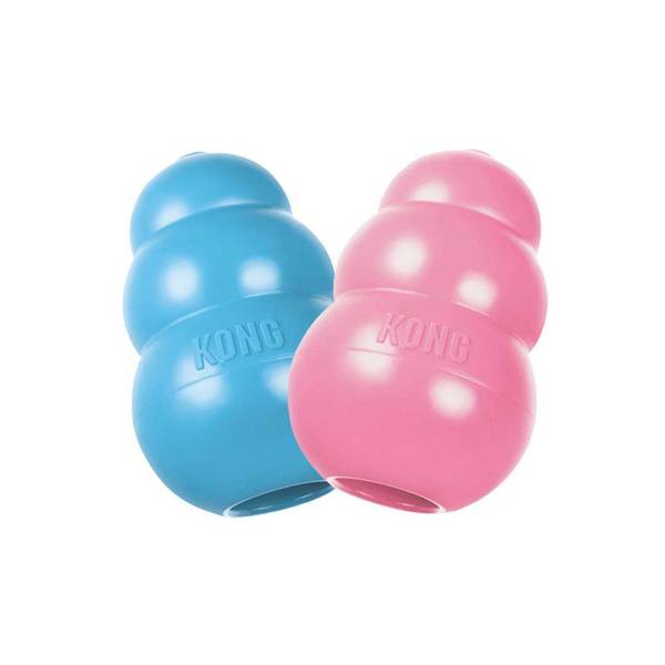 KONG Puppy Dog Toy - Small, Assorted Colours