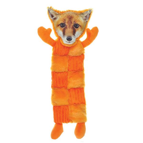 stuffed fox dog toy