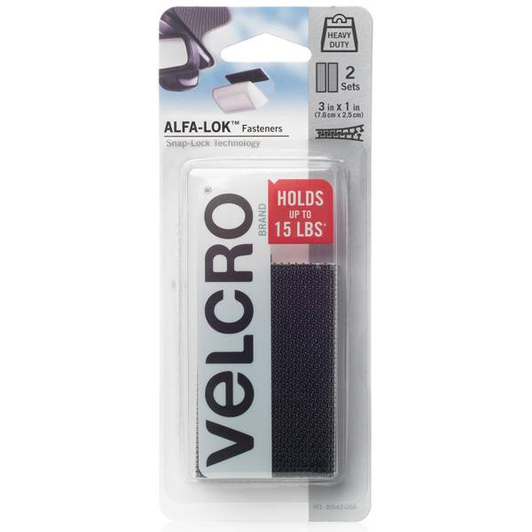 Velcro 2-Pack 3x1 Alfa-Lok Fasteners