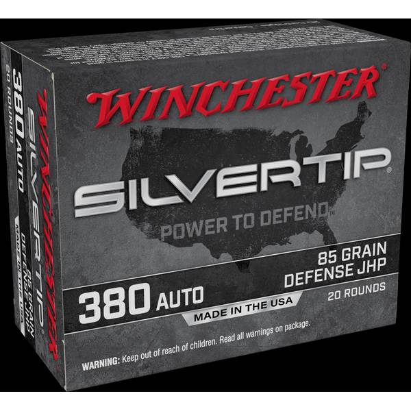 Photo of 380 Automatic 85 gr Silvertip Hollow Point