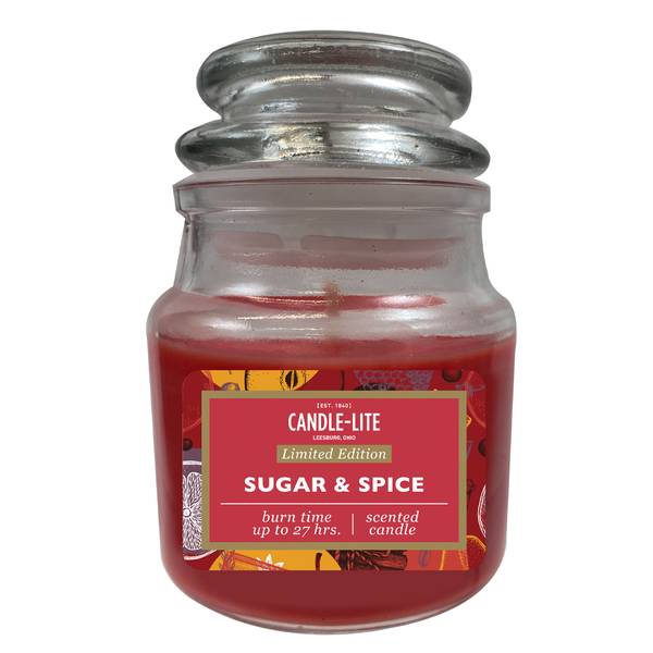 CandleLite 3 oz Sugar and Spice Jar Candle 4490654 Blain's Farm
