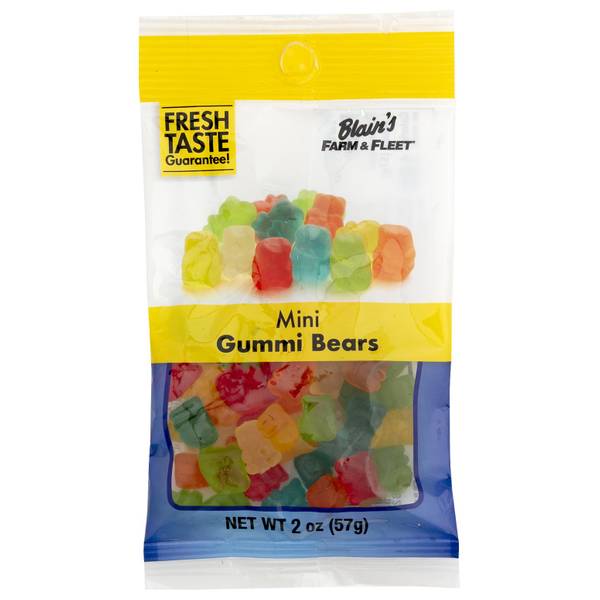 Blain's Farm & Fleet 2 Oz Mini Gummi Bears - 706124 