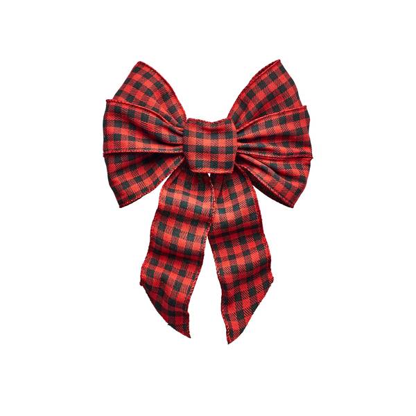 Bow Buffalo Plaid Deluxe