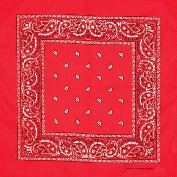 Artex Red Paisley Bandana - 8B003 | Blain's Farm & Fleet