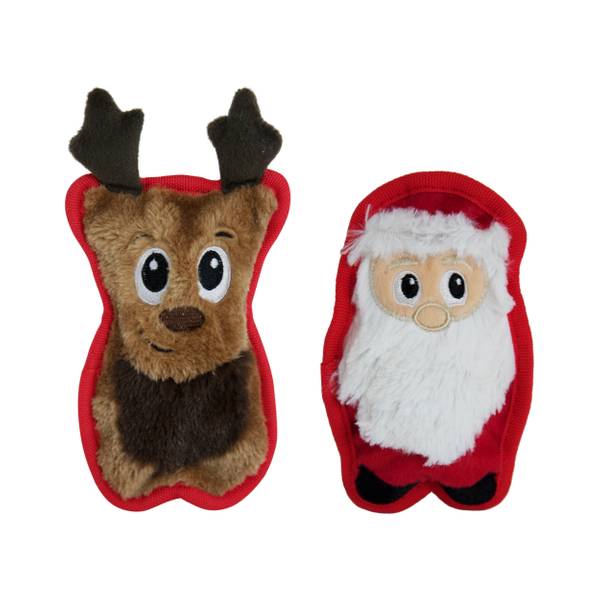 stuffed reindeer dog toy