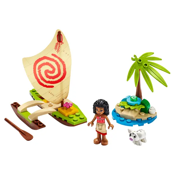 515Pcs Vaiana Moanas Ocean Voyage Restore The Heart Of Te Fiti Set Building Bloc