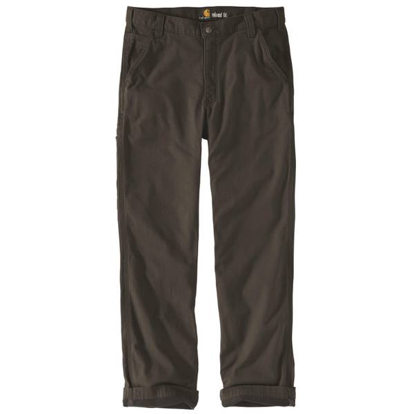 Carhartt Relaxed Straight Rigby Lined Dungarees - Peat