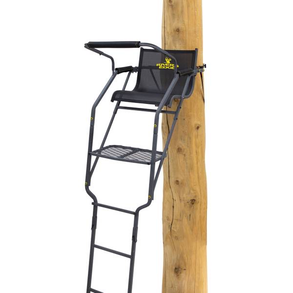 Muddy EZ Reach Treestand Organizer - Black Steel Hunting Gear Holder For Bow & Gun