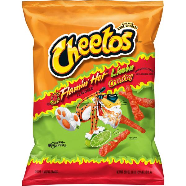 What a letdown. It's Flamin Hot Cheetos but sweet. Even the Xtra