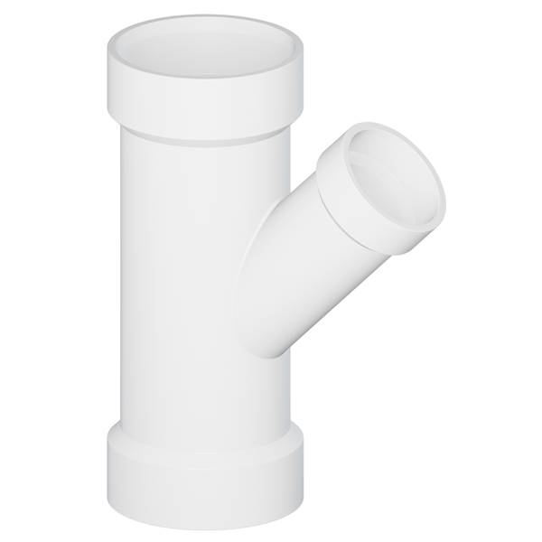 Photo of 3"x3"x1-1/2" WYE Reducing DWV
