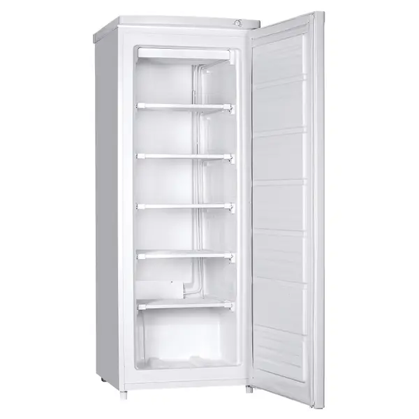 Avanti VM165 5.8 cu. ft. Upright Freezer with 5 Storage Shelves, Full Range  Temperature Control, Reversible Door, Front Leveling Legs, Integrated  Handle and Manual Defrost