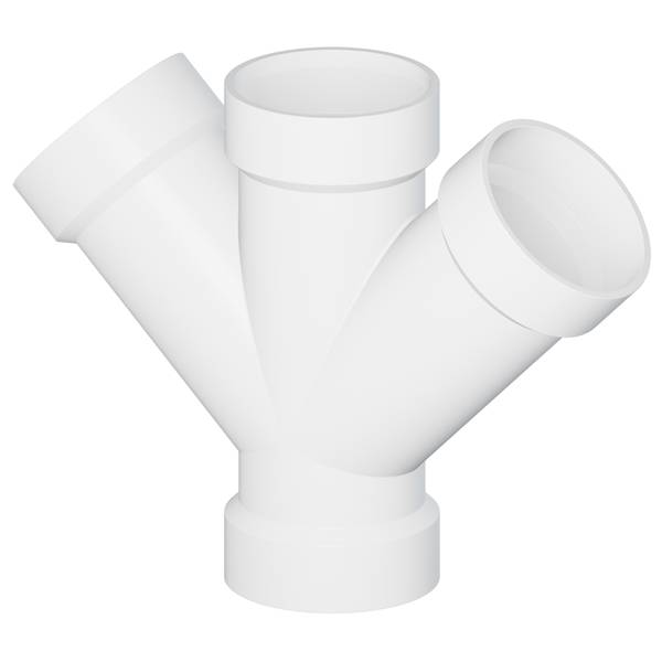 Photo of 1-1/2" Double WYE DWV