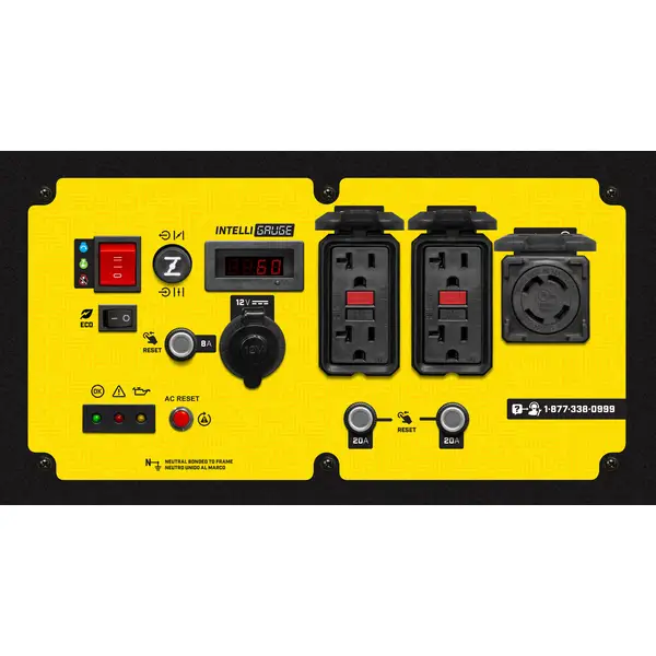 CHAMPION DUAL FUEL 発電機 8750W Champion Power Equipment 8750W Open Frame Inverter with Electric