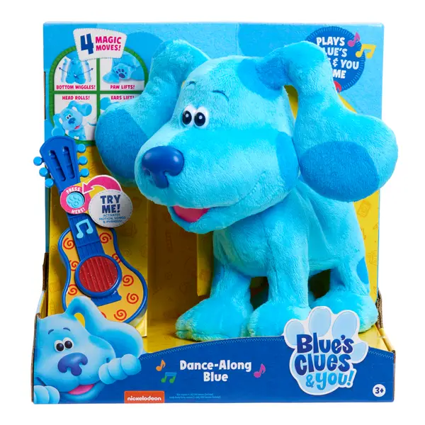 dancing blue rocket toy