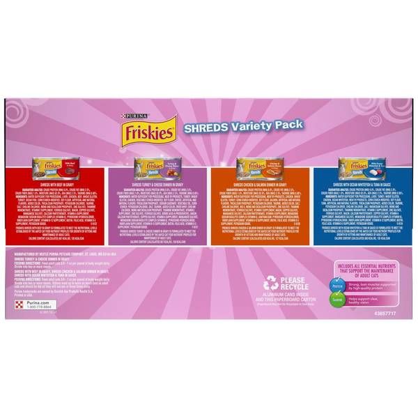 Friskies shreds 2024 variety pack