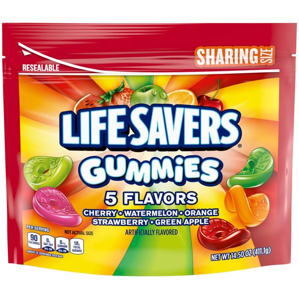 Photo of 7 oz 5 Flavors Gummy Candy Bag
