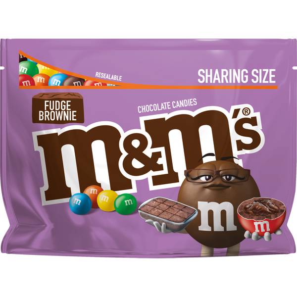M&M's Candies, Dark & Milk Chocolate, Espresso, Share Size 2.83 Oz