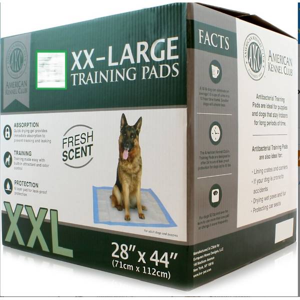 Pack of 50 for sale online American Kennel Club AKC62880 XL 30 x 28 inch Training Mat 