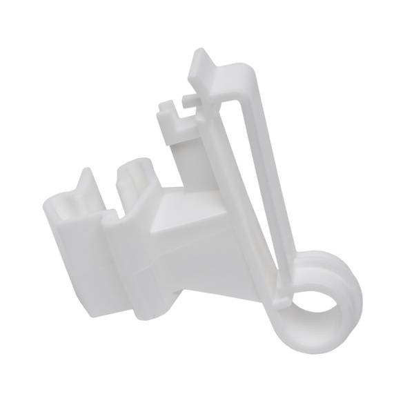 Photo of 25-Pack White T-Post Poly Tape Insulator