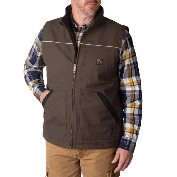 Walls Men's Coleman SherpaLined DWR Duck Work Vest YE869BB9T2XT