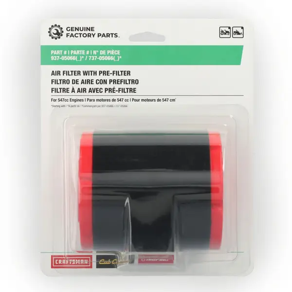may Genuine Factory Parts 547cc Air Filter - 490-200-F063 | Blain's