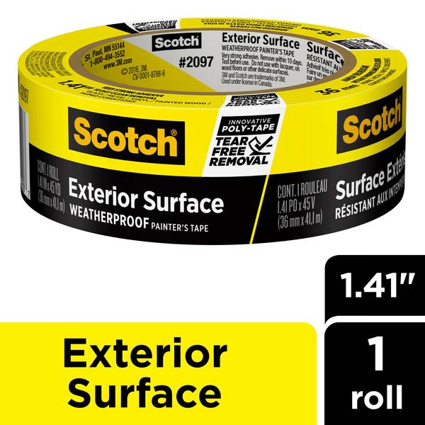 ScotchBlue 1.41 Exterior Surface Painter's Tape - 2097-36EC