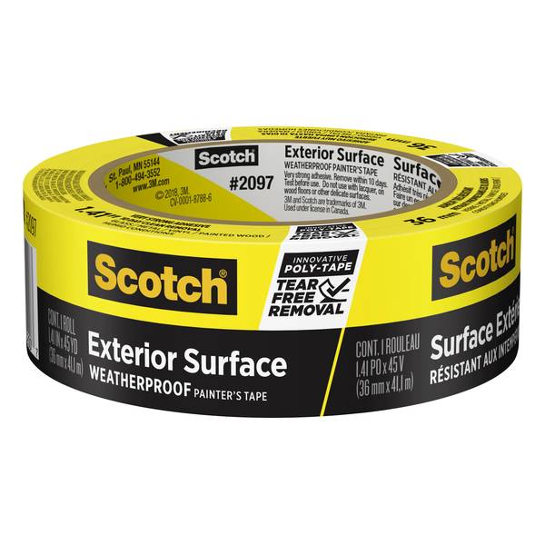 ScotchBlue 1.41 Exterior Surface Painter's Tape - 2097-36EC