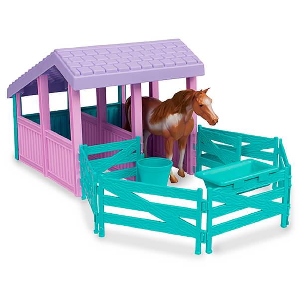 American Plastic Toys Horse Stable 90010 Blain's Farm & Fleet