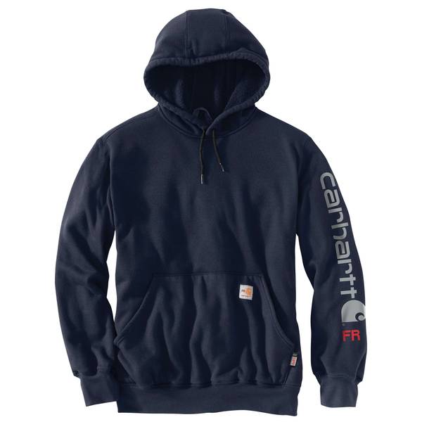 Carhartt Men's Fire Resistant Signature Hooded Pullover - 104505-I26-2X ...