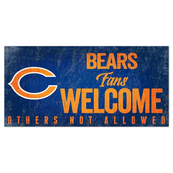 Details about / Chicago Bears Team Vinyl Logo Sports Gift laptop Fan