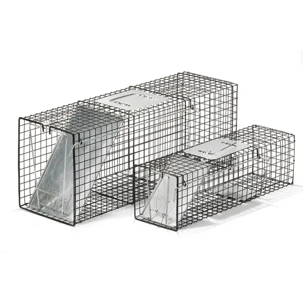 Live Trap Combo Value Pack (Set of 2) with Spring Loaded Doors