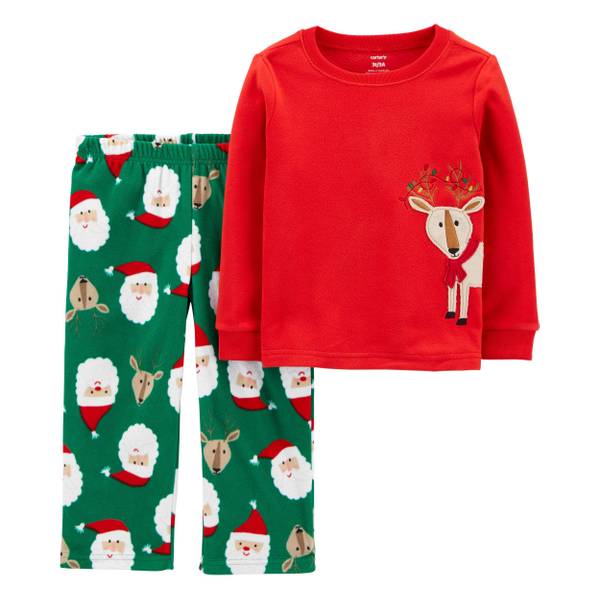carters fleece pajamas 2t