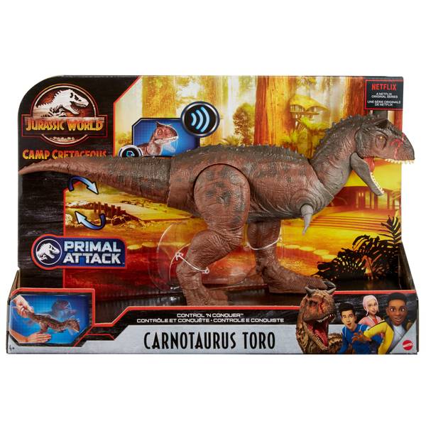 NEW! Jurassic World Control ‘N Conquer Carnotaurus Dinosaur Figure Toy