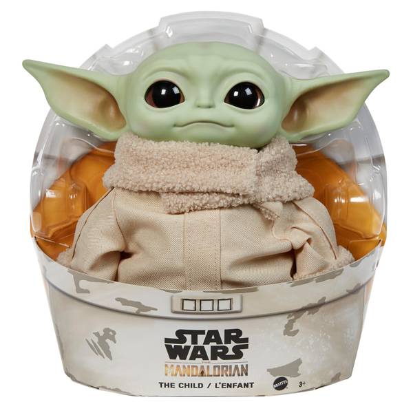 Baby Yoda Doll Star Wars Mandalorian The Child 11/" Plush Mattel GWD85