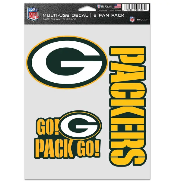 MasterPieces Green Bay Packers 2-Pack Pacifier