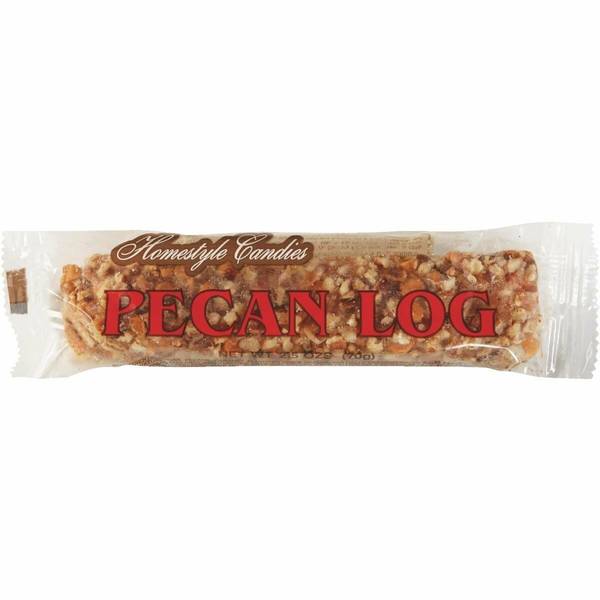 Pecan Log Roll for Sale  Pecan Log Candy Bar, Caramel Nougat