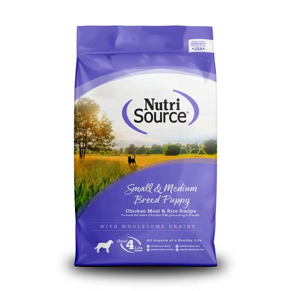 Photo of Small/Medium Breed Chicken and Rice Puppy Food, Grain Inclusive