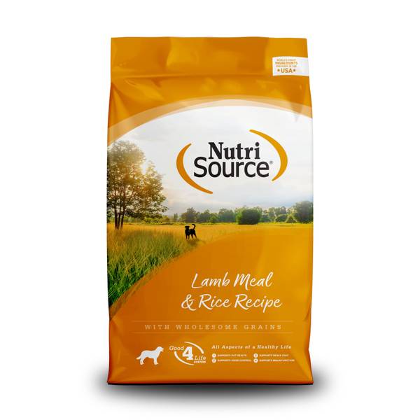 NutriSource 26 lb Lamb and Rice Adult Dog Food 00976703 Blain's