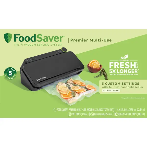 FoodSaver 28-Piece Vacuum Seal Rolls and Vacuum Seal Bags Multipack Set