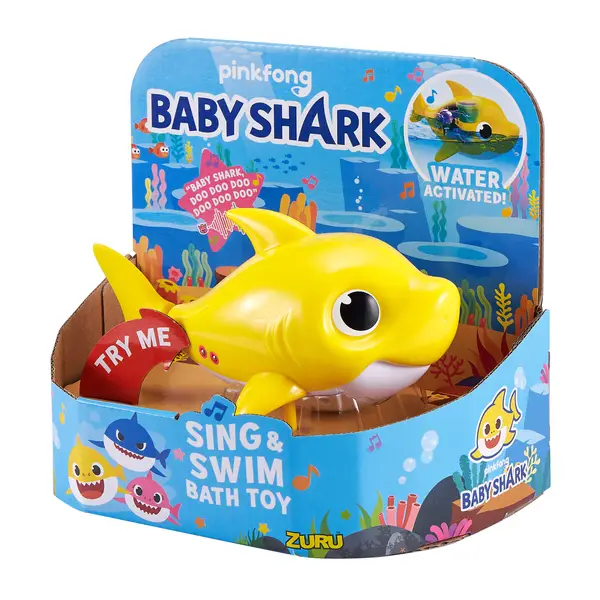  Pinkfong Baby Shark Bath Squirters 2 Pack, Baby Shark